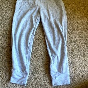 Gray work out sweats